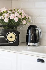 Smeg Klf04Bleu Su Isıtıcısı, 2400, Siyah,1,7 Litre