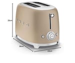 Smeg Mat Gold 2x1 Ekmek Kızartma Makinesi