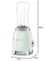 Smeg PBF01PGEU mikser, paslanmaz çelik