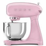 SMEG - Robot de Cozinha 800 W, Anni50, Total Rosa SMF03PKEU