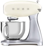 SMEG SMF02SVUK/PBUK/PGEU SMF02CREU 4,8 L mutfak robotu krem, 18/10 çelik