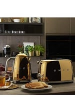 SMEG Tsf01goeu Ekmek Kızartma Makinesi 2x2