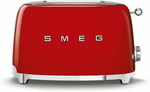 Smeg TSF01RDEU Ekmek Kızartma Makinesi 2x2, Kırmızı