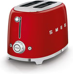 Smeg TSF01RDEU Ekmek Kızartma Makinesi 2x2, Kırmızı