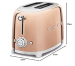 SMEG Tsf01rgeu Ekmek Kızartma Makinesi