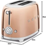 SMEG Tsf01rgeu Ekmek Kızartma Makinesi