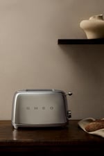 Smeg TSF01SSEU Ekmek Kızartma Makinesi 2x2, Krom