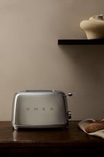Smeg TSF01SSEU Ekmek Kızartma Makinesi 2x2, Krom