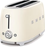 Smeg TSF02CREU Ekmek Kızartma Makinesi, Krem