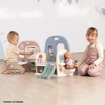 Smoby, 240307, Bebek Bakım Merkezi, Çoklu Oyun Alanları, Çeşitli Aksesuarlar, 42 Cm'ye Kadar Olan Oyuncak Bebekler İçin