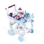 Smoby, 310517, Frozen 2 Tekerlekli Servis Arabası, Oyuncak Çay Servisli Oyun Seti, Aksesuarlar, Frozen 2 Wheeled Service Car