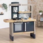 Smoby, 312308, Tefal Evo Mutfak, Ayarlanabilir Tezgah Boyu, Oyuncak Mutfak Aletleri, Çoklu Aksesuar, Fonksiyonel, Elektronik Ses Modüllü, Pilli