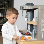 Smoby, 312308, Tefal Evo Mutfak, Ayarlanabilir Tezgah Boyu, Oyuncak Mutfak Aletleri, Çoklu Aksesuar, Fonksiyonel, Elektronik Ses Modüllü, Pilli