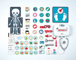 Smoby, 340206, Doktor Muayenesi Oyun Seti, Aksesuarlı, Okul Öncesi, Eğitici ve Öğretici, Doctor's Examination Playset