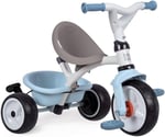 Smoby, 741400, Evrimsel Üç Tekerlekli Bisiklet, Sessiz Tekerlekler, Kafalık, Emniyet Kemeri, Park Freni, Korna, Geri Çekilebilir Ayak Dayama Yeri, 360° Güneşlik, Çanta, Serbest Tekerlek Sistemi