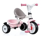 Smoby, 741401, Baby Balade Plus 3 in 1 Bisiklet, Ergonomik Tasarım, Emniyet Kemerli, Sağlam Metal Yapı, Ayarlanabilir Direksiyon Boyu, Bagajlı Sele, EVA Lastikli