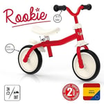 Smoby, 770400, Rookie Balance 2 Tekerlekli Denge Bisikleti, Sessiz Tekerlek, İlk Sürüş Eğlencesi, Rookie Balance Bike