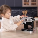 Smoby - Espresso Makinesi - Gerçekçi İmitasyon Oyuncak - Sesler ve Işık Efektleri - 6 Aksesuar - Yaratıcılığı Geliştirin - Günlük Hareketleri Yeniden Oluşturun