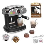 Smoby - Espresso Makinesi - Gerçekçi İmitasyon Oyuncak - Sesler ve Işık Efektleri - 6 Aksesuar - Yaratıcılığı Geliştirin - Günlük Hareketleri Yeniden Oluşturun