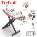 Smoby - Tefal - Ütü Masası + Buhar Jeneratörü - Şişe, Askı ve Mandallar Dahil - 3 yaşından itibaren - Fransa'da üretilmiştir