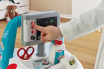 Smoby,340207, Medikal Elektronik Doktor Müdahale Seti, İlk Yardım Müdahale Arabası, Elektronik EKG Modülü, Sesli, Aksesuarlı, Fonksiyonel, Electronic Medical Trolley