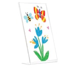 Snap 5 x 7 akrilik Açık bile ayakta çerçeve (set 12), akrilik, renksiz, 4 x 6 Inches - Seçenekler: 4