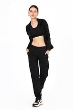 SO22F027 Academy Poly Suit Kadın Tek Alt