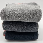Socks Premium Termal 3 Çift Erkek Ekose Desen Sıkmayan Lastikli Kışlık Çorap Siyah - Antarasit - Gri -1