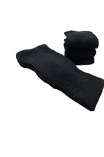 SOCKS Premium Termal 6 Çift Erkek Sıkmayan Lastikli Ekstra Kalın Tam Havlu Kışlık Çorap Siyah 40-44