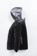 Soft Kumaş Su İtici Kumaş Kapitone İçi Polar Cepli Kapüşonlu Kışlık İçi Peluş Erkek Bebek Mont Şişme