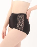 Soft Light Yüksek Bel Toparlayıcı Dantelli Kadın Külot Pamuklu, 5li