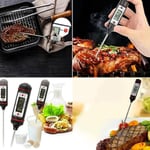 SOGUD Dijital Gıda Termometresi – Hızlı Okuma Mutfak Termometresi, Paslanmaz Çelik Prob, LCD Ekran, -50°C ~ 300°C Ölçüm Aralığı, Et Süt Yağ Şeker BBQ ve Fırın İçin Hassas Termometre
