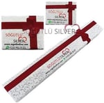 Söğütlü Silver beş sıralı onix taşlı tamtur küpe
