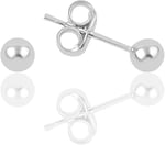 Söğütlü Silver Gümüş 5 mm gümüş top küpe