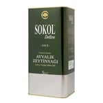 Sokol Delice Natürel Sızma Zeytinyağı - Soğuk Sıkım, Ayvalık Mahsülü, Düşük Asit (5 Litre)