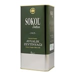 Sokol Delice Natürel Sızma Zeytinyağı - Soğuk Sıkım, Ayvalık Mahsülü, Düşük Asit (5 Litre)