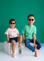 SOLEDA 0-12 Ay Bebek Güneş Gözlüğü Denim Blue