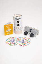 SOLEDA 3-6 Yaş Çocuk Güneş Gözlüğü - Cloud White (Şeffaf Beyaz)