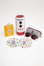 SOLEDA 3-6 Yaş Çocuk Güneş Gözlüğü - Red (Kırmızı)