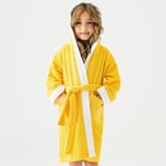 Soley | Pueri |%100 Pamuklu Unisex Çocuk Bornozu Sarı