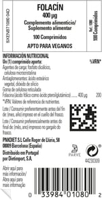 Solgar Folic Acid 100 Tablet