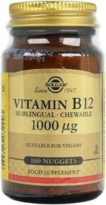 Solgar Vitamin B12 1000mcg 100 Tablet