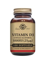 Solgar Vitamin D3 1000 IU 1 Paket(1 x 1 Stück)