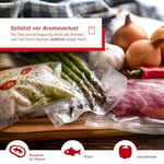 Solis Vakumlama torbası 50 adet – 20 x 30 cm – Derin soğutma/vakumlu pişirme – Yeniden kullanılabilir