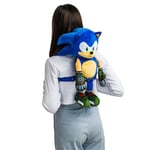 SONIC THE HEDGEHOG 45 cm Pelüş Figür Sırt Çantası
