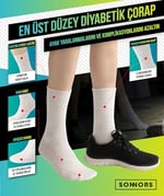 SONNORS 4 Çift Diyabetik Çoraplar - Organik Pamuk Çorap Erkek Kadın Çorabı - Dikişsiz Nefes Alabilir Rahat Lastik & Kan Dolaşımı - Siyah & Ekru