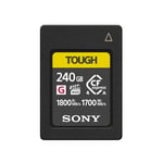 Sony 240GB Sert CFexpress Tip A Flash Bellek Kartı | Video Performansı Garantili VPG400 Yüksek Hızlı G Serisi (Okuma Hızı 1800 MB/s, Yazma Hızı 1700 MB/s) - CEA-G240T (240GB - Seçenekler: 240GB, 480GB