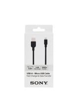 Sony Cp-Ab100Bbox Mikro Usb Şarj Ve Data Kablosu, Siyah