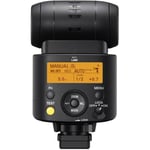 Sony HVL-F46RM | Kablosuz Uzaktan Kumandalı Harici Flaş (GN46 Performans, Çoklu Flaş, Yüksek Hızlı Flaş, 10 BPS, Quick Shift Bounce), Siyah, HVLF46RM.CE7