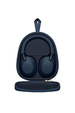 Sony WH 1000XM5 Gürültü Önleyici Kablosuz Kulaklık 30 saat pil ömrü Aşırı kulak stili Alexa ve Google Asistan için optimize edilmiştir, telefon görüşmeleri için dahili mikrofonlu, Gece Mavisi